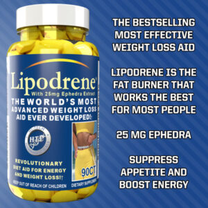 Lipodrene is the Most Effective Fat Burner