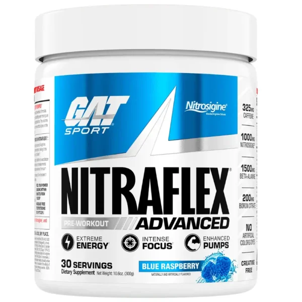 GAT Nitraflex Advanced Blue Raspberry