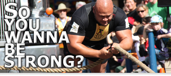 so you want to be strong banner1