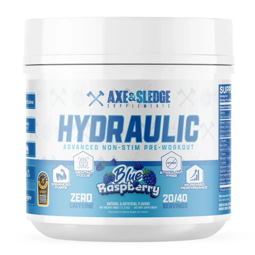 Axe & Sledge Hydraulic 1 Axe & Sledge Hydraulic Blue Raspberry