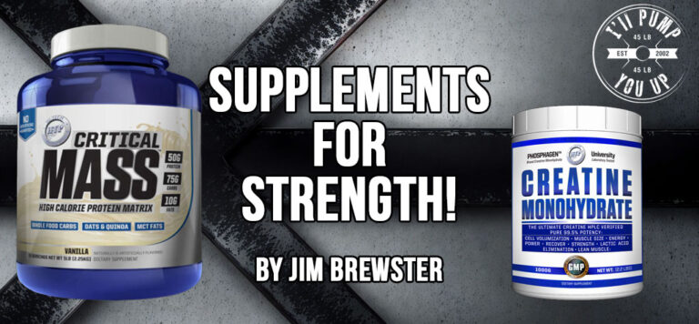 Supplements for Strength