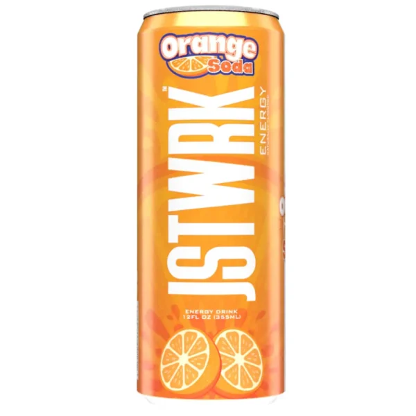 JST WRK Energy Drink Orange