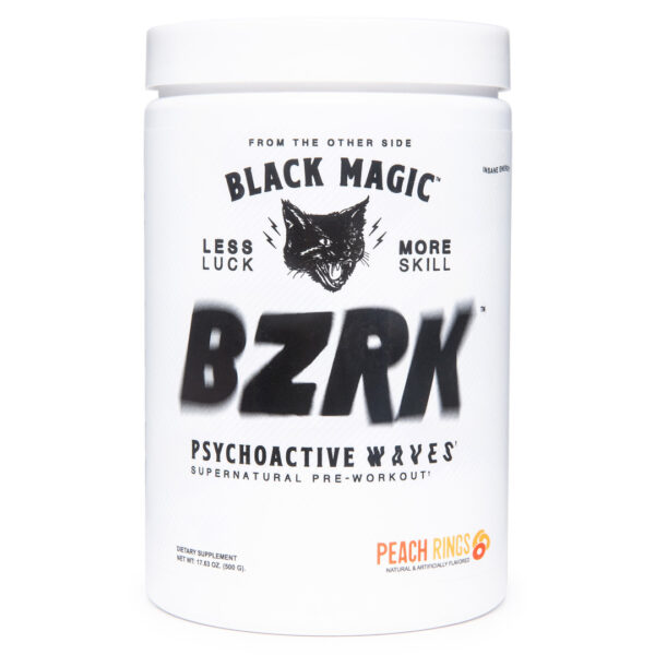 A container of BZRK by Black Magic