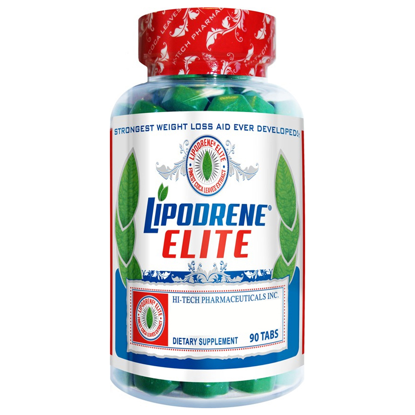 A bottle of Lipodrene Elite by Hi-Tech