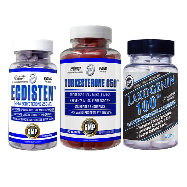 Hi-Tech Natty Ecdisten Muscle Building Stack