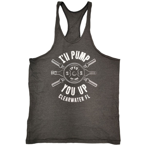 I'll Pump You Up Stringer Tank Top Men's
