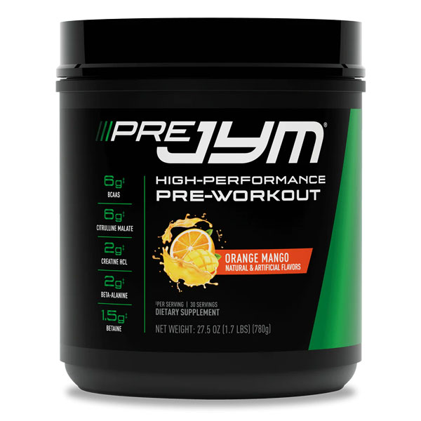 Clearance JYM Supplement Science Pre JYM High-Performance Pre-Workout With a Best by Date of 08/24