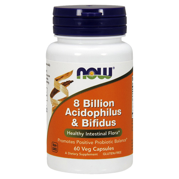 NOW 8 Billion Acidophilus and Bifidus