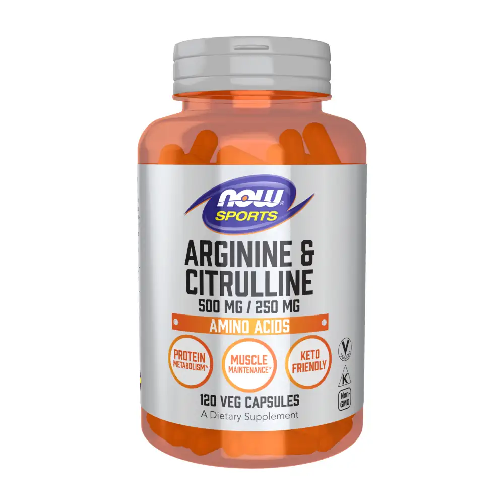 NOW Arginine and Citrulline