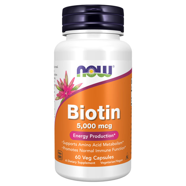 NOW Biotin 5mg