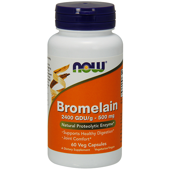 now bromelain 60 capsules