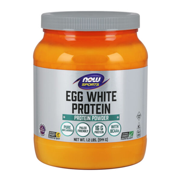 NOW Egg White Protein Unflavored