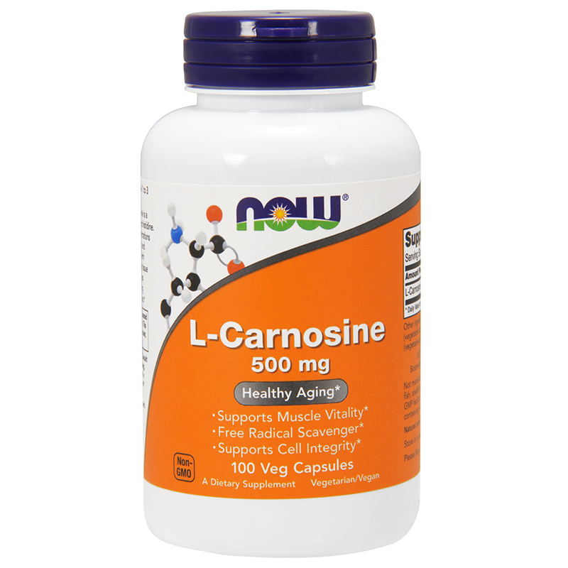 NOW L-Carnosine 500 mg 1 NOW L-Carnosine 500 mg
