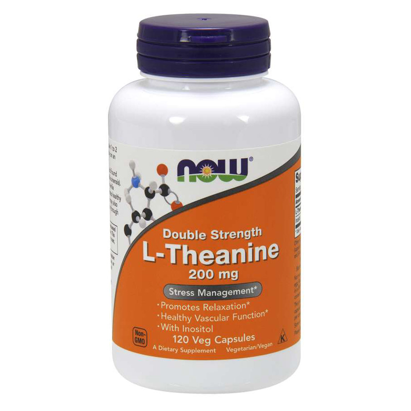 NOW L-Theanine Double Strength 1 NOW L-Theanine Double Strength