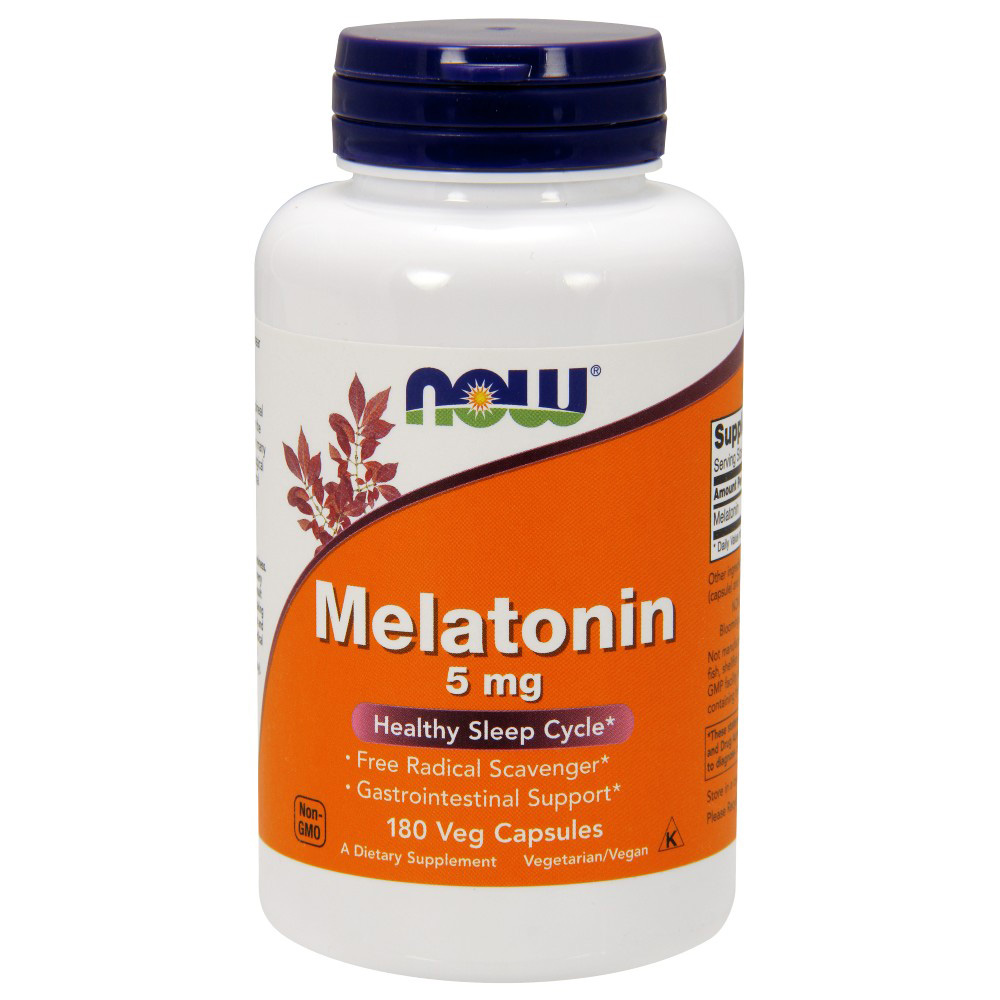 now melatonin 5mg 180 vcaps