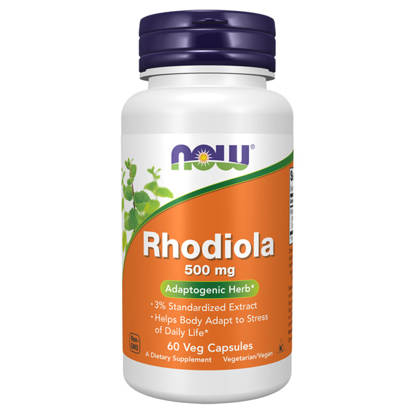 NOW Rhodiola 500 mg Adaptogenic Herb
