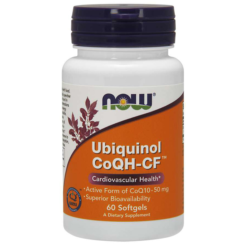 NOW Foods Ubiquinol CoQH-CF