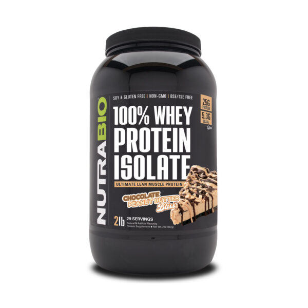 Nutrabio 100% Whey Protein Isolate