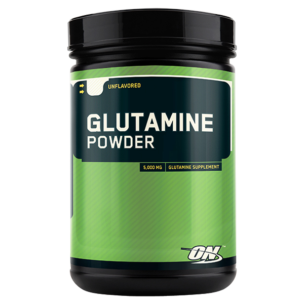Clearance Optimum Nutrition Glutamine Powder With a Best by Date of 03/25