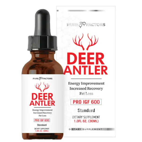 Pure Solutions Pure Factors Deer Antler Pro IGF 600