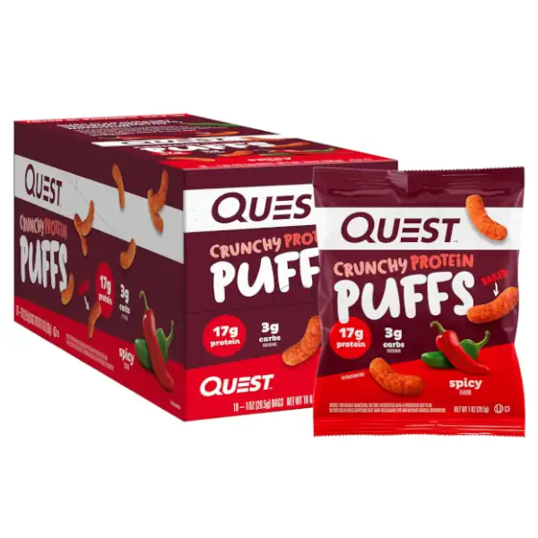 Quest Nutrition Crunchy Protein Puffs