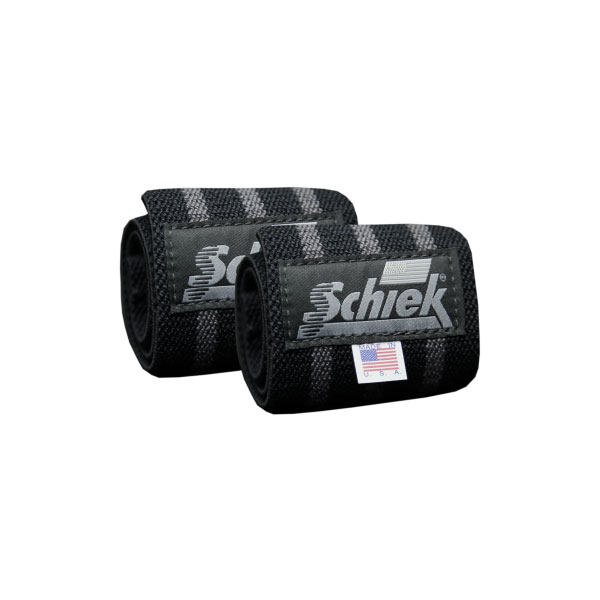 Schiek Black Out Wrist Wraps