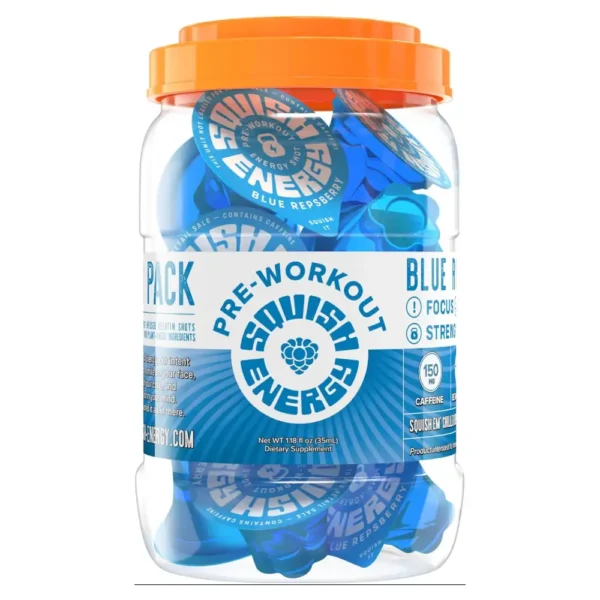 Squish Energy Pre-Workout Gelatin Shots