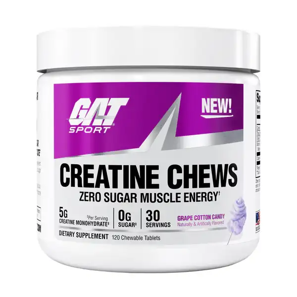 GAT Creatine Chews Grape Cotton Candy
