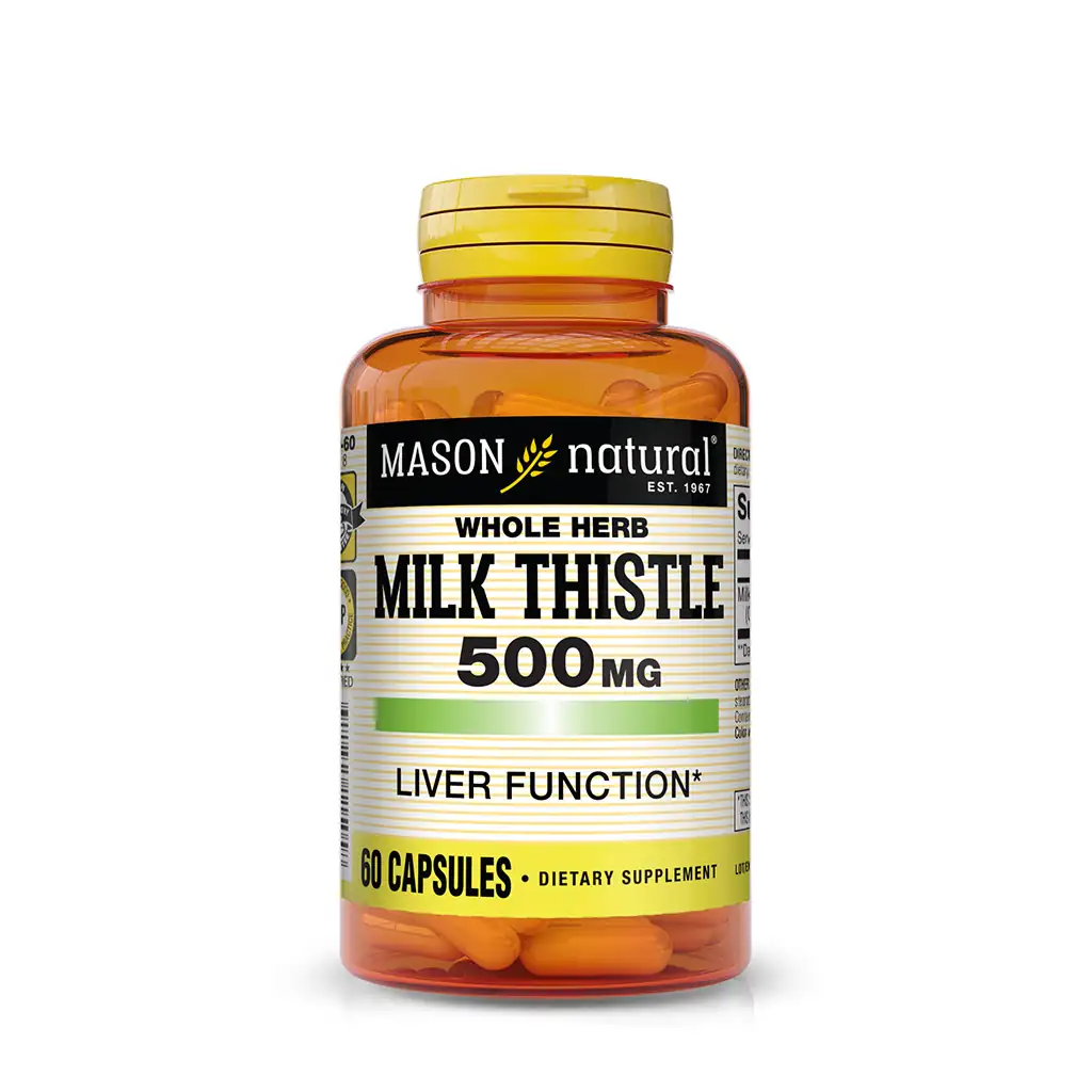 Mason Natural Milk Thistle 500 mg (BOGO) 1 Mason Natural Milk Thistle