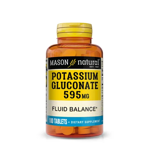 Mason Natural Potassium Gluconate