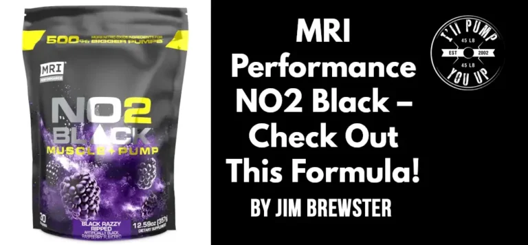 MRI Performance NO2 Black – Check Out This Formula!