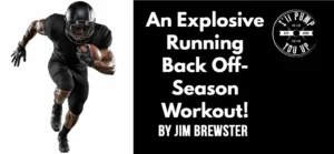 An Explosive Running Back Off-Season Workout!