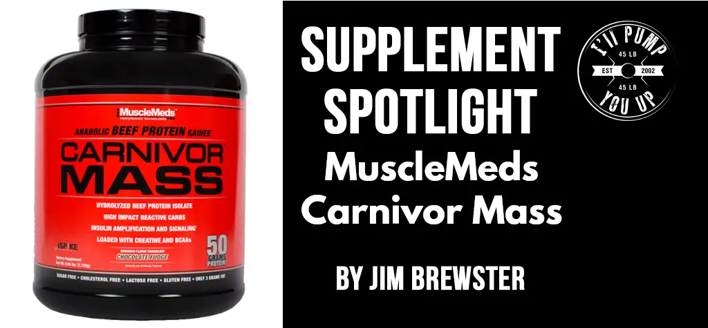 MuscleMeds Carnivor Mass - Beef Protein Mass Maker!