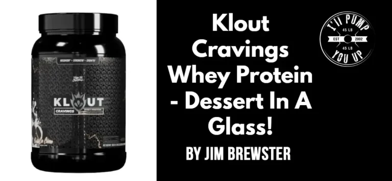 Klout Cravings Whey Protein - Dessert In A Glass!