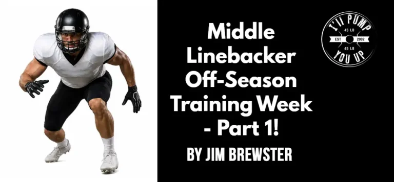 Middle Linebacker Off-Season Training Week – Part 1!
