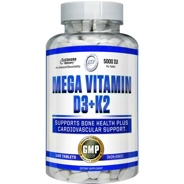 Hi-Tech Pharmaceuticals Mega Vitamin D3+K2