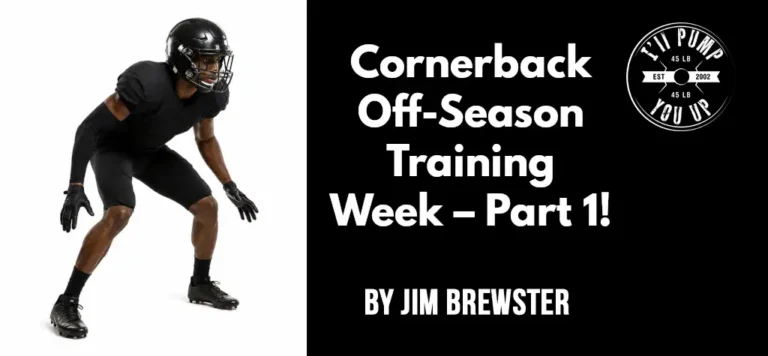 Cornerback Off-Season Training Week – Part 1!