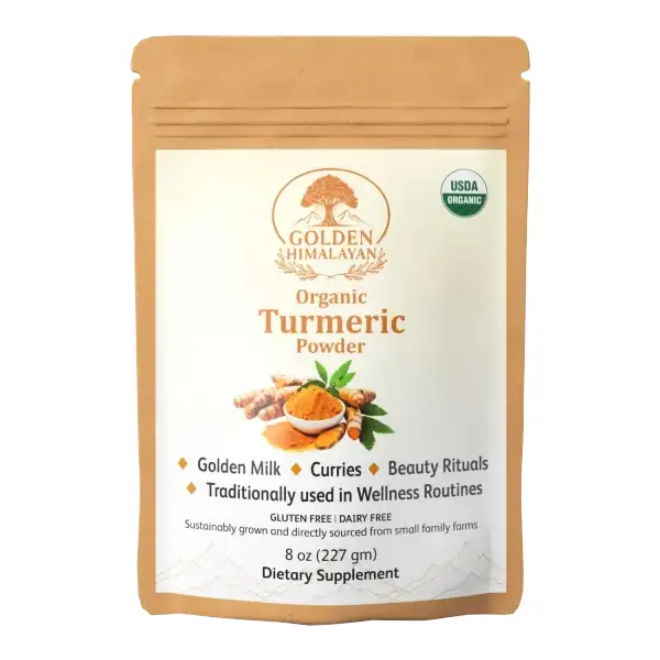 Golden Himalayan Organic Turmeric Powder