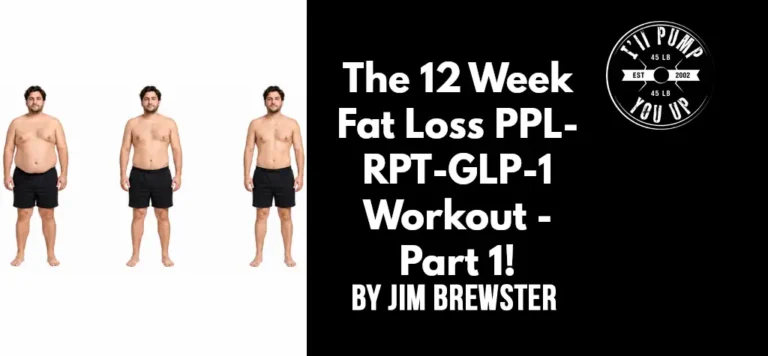 The 12 Week Fat Loss PPL-RPT-GLP-1 Workout - Part 1!