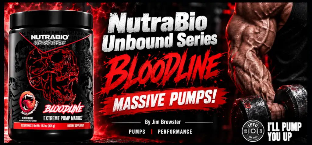NutraBio Unbound Series Bloodline - Massive Pumps